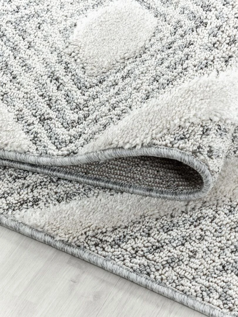 Tapis salon PISTIOUM OEKO TEX®   Gris