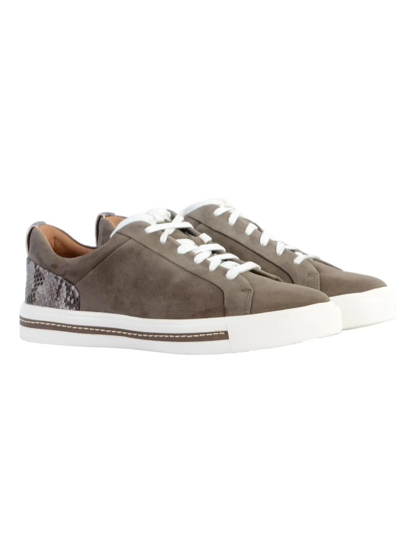 Basket Clarks Un Maui Lace   Gris