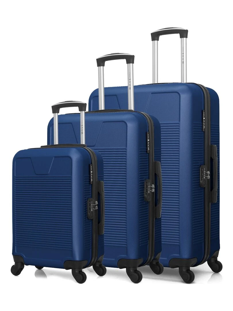 WAVE PARIS SET DE 3 SELENGA Bleu marine