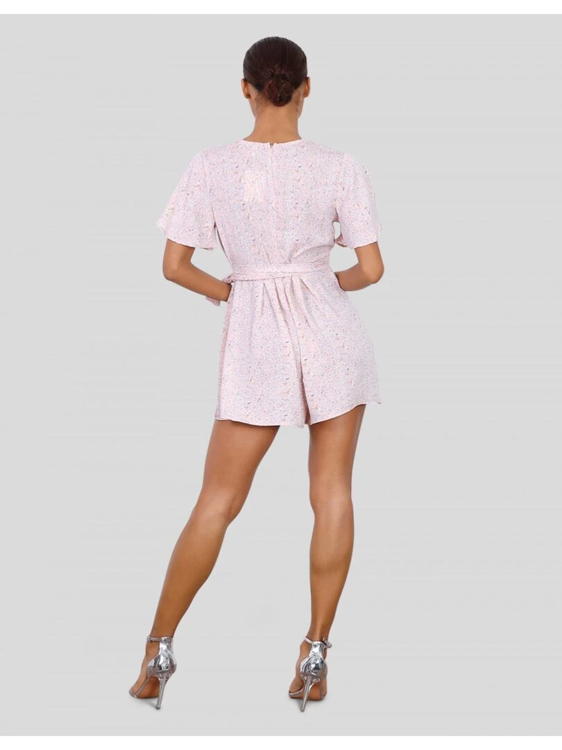 Robe courte Kebello   Rose