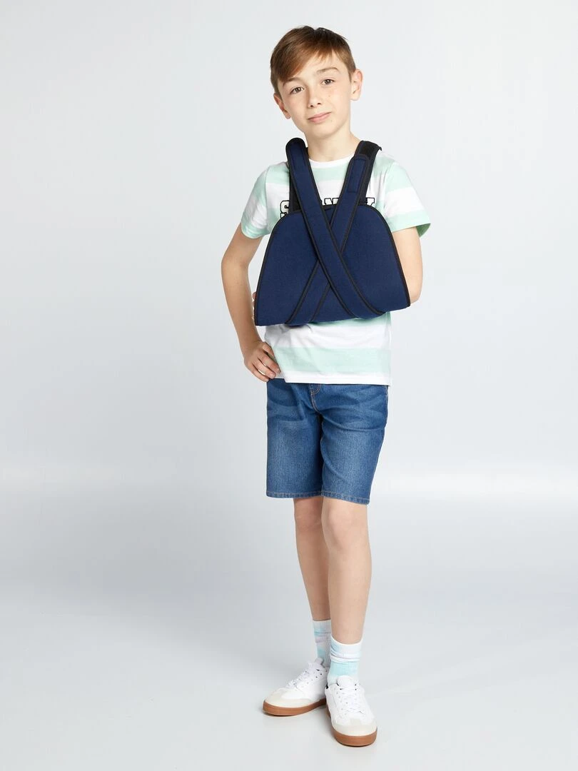 T shirt imprimé   So Easy   Vert rayé