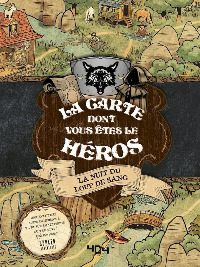La carte dont vous êtes le héros : La Nuit du loup de sang N/A