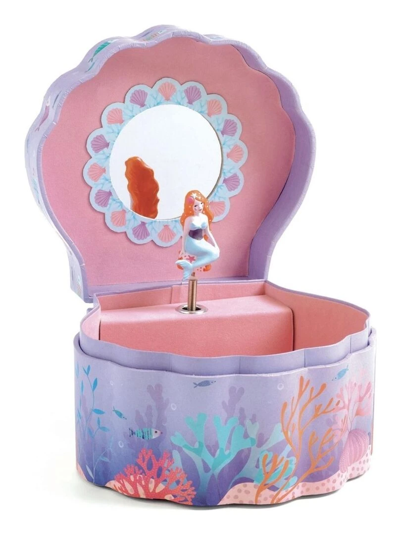 Boîte à bijoux sirène enchantée N/A