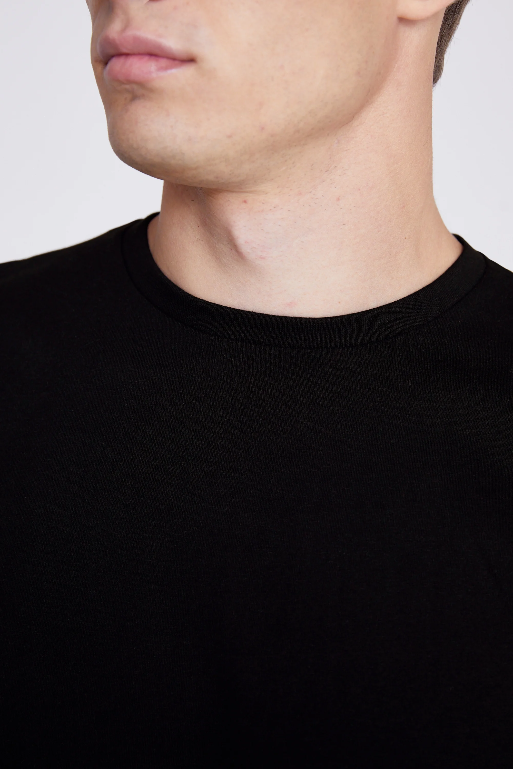 Black Crew Neck T-Shirt   Buy Online at Moss