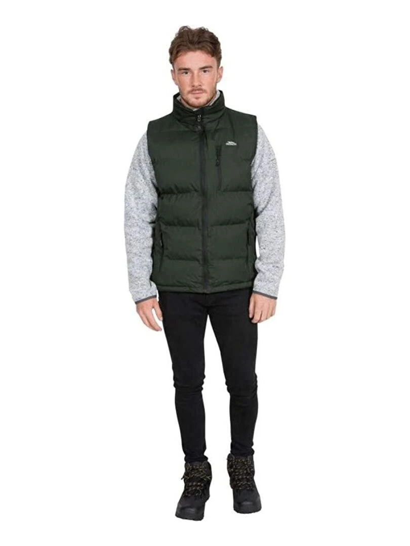 Trespass   Doudoune sans manches CLASP   Vert foncé