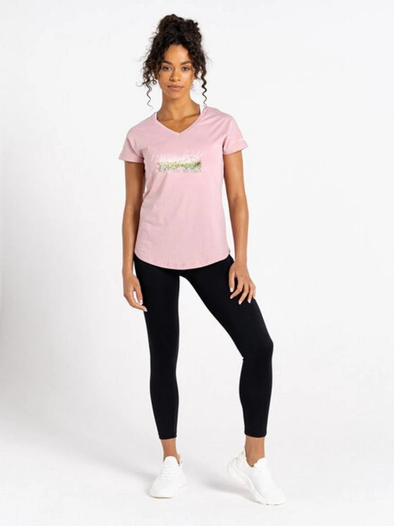 Dare 2B   T shirt MOMENTS   Rose pâle