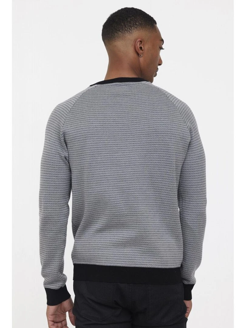 Lee Cooper   Pull manches longues coton regular CLARK   Gris