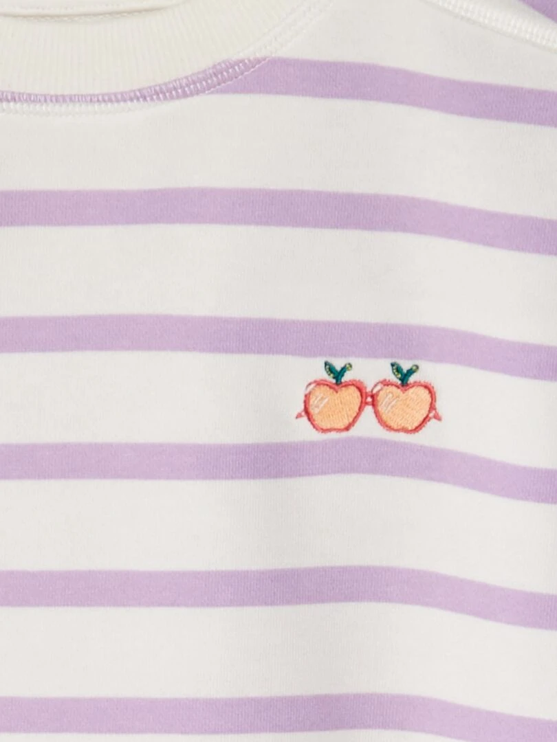 Sweat fantaisie Violet