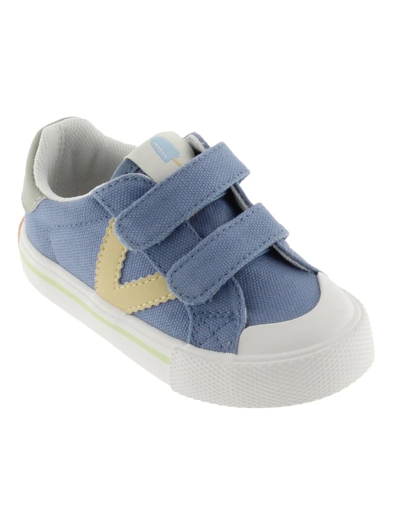 Basket à Scratch Enfant Victoria   Bleu