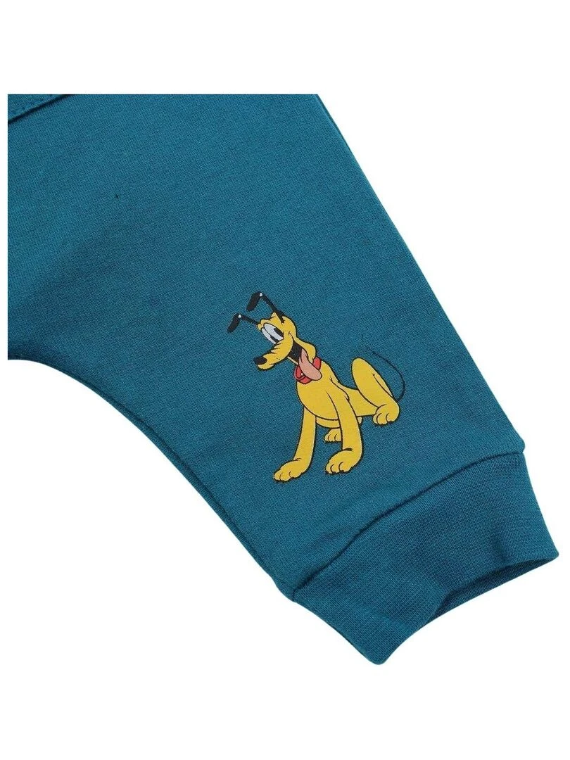 Disney   Ensemble T shirt pantalon bébé garçon Imprimé Mickey   Blanc