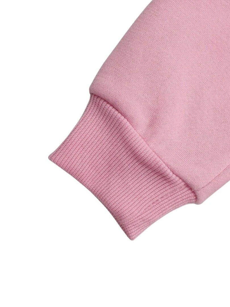 Lee Cooper   Sweat fille imprimé logo   Rose