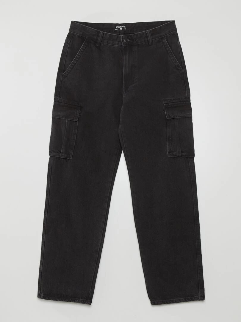 Pantalon multipoches Noir