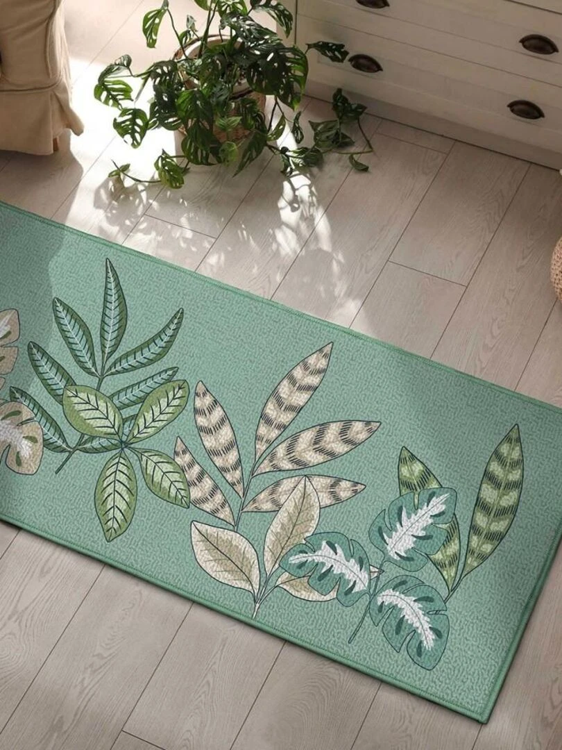 Tapis rectangle 50x120 cm Beautaline Vert