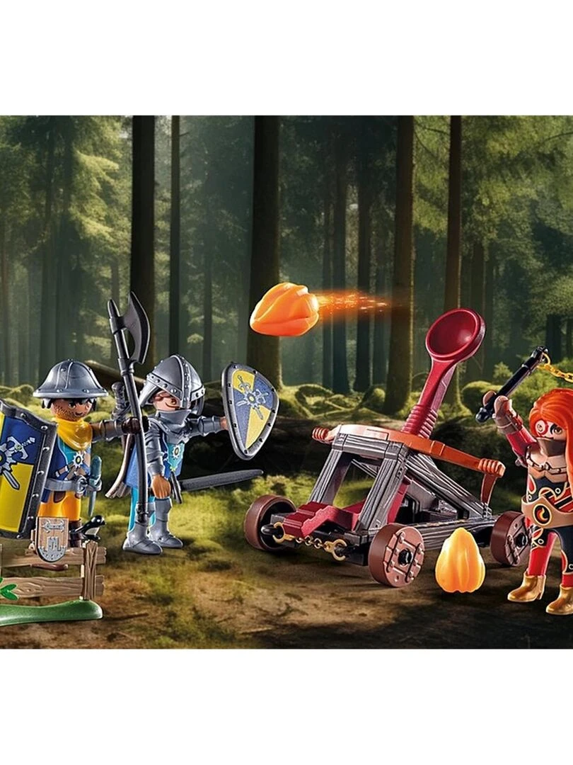 Chevaliers et catapulte   N/A