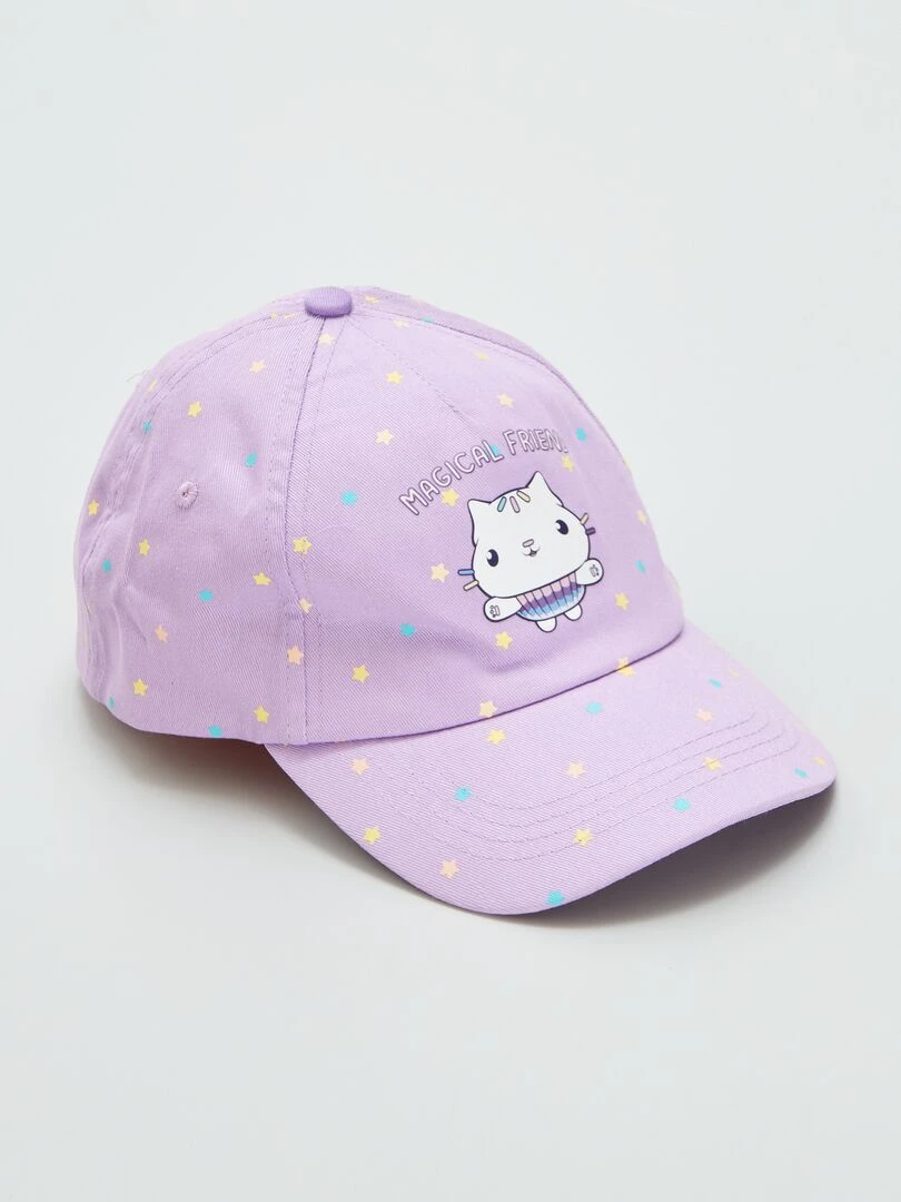 Casquette 'Gabby et le château magique' Violet