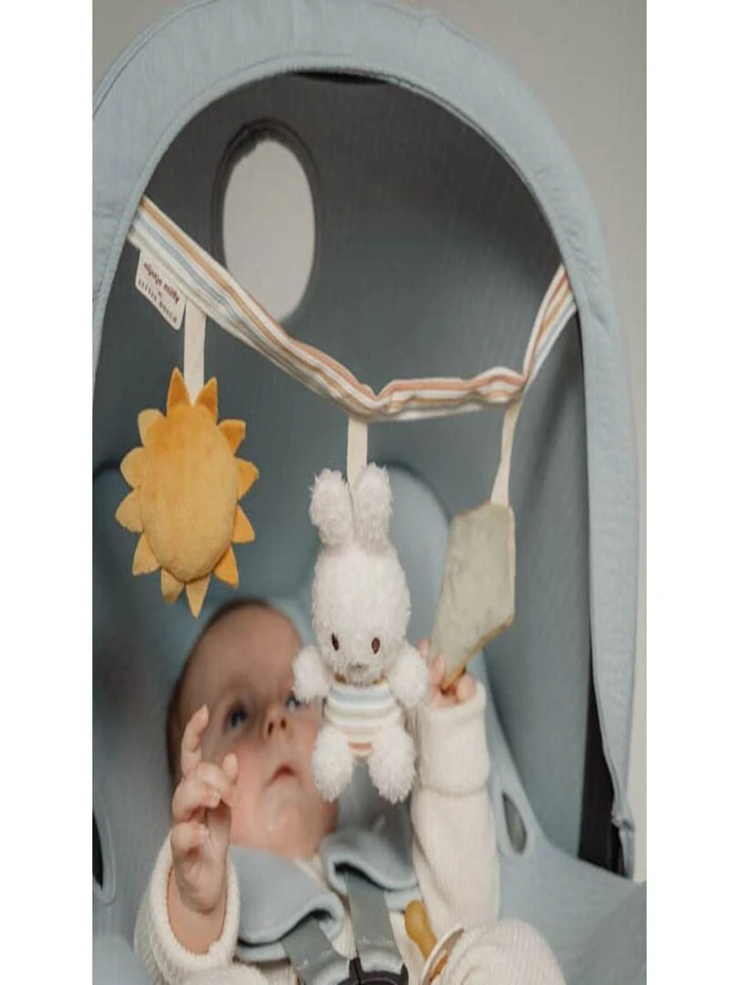 Chaine d'activités pour poussette Miffy Vintage Sunny Stripes N/A