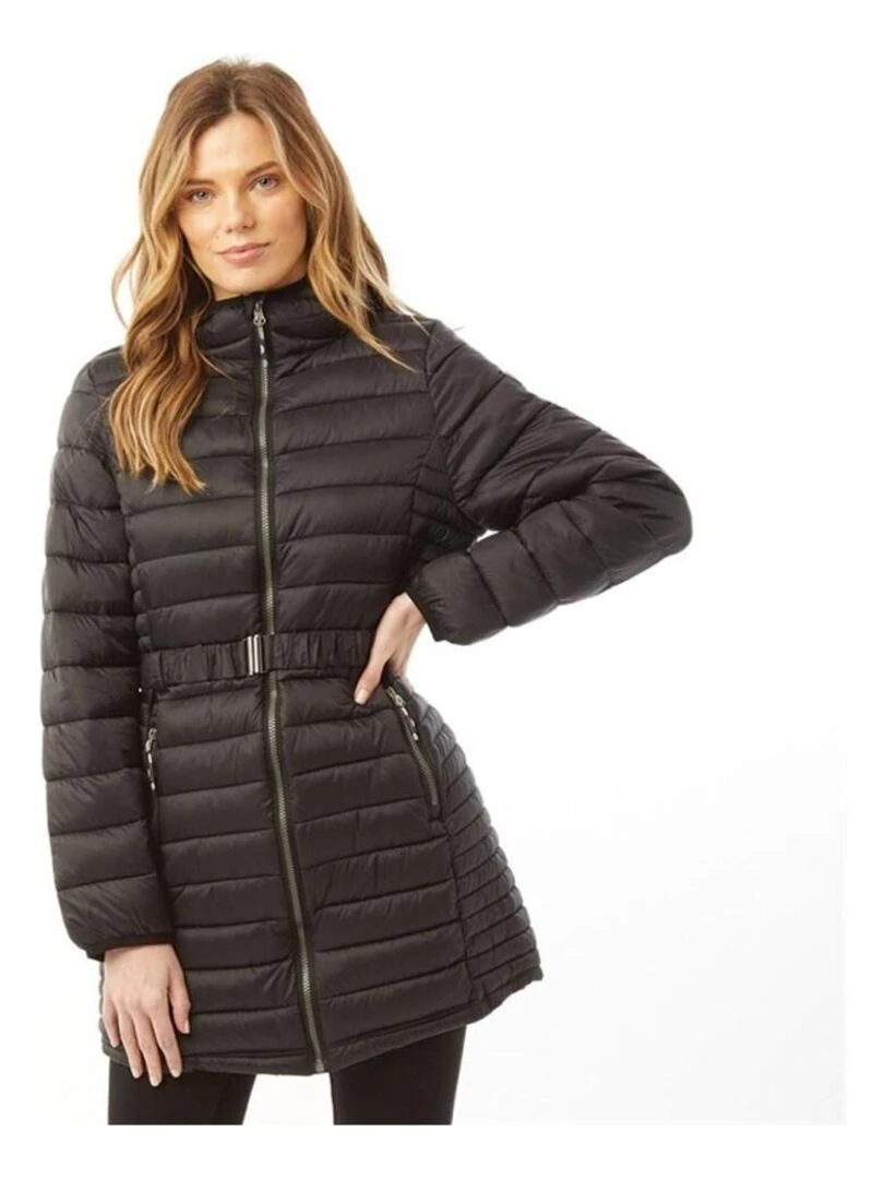Trespass   Doudoune longue SANTUZZA   Noir
