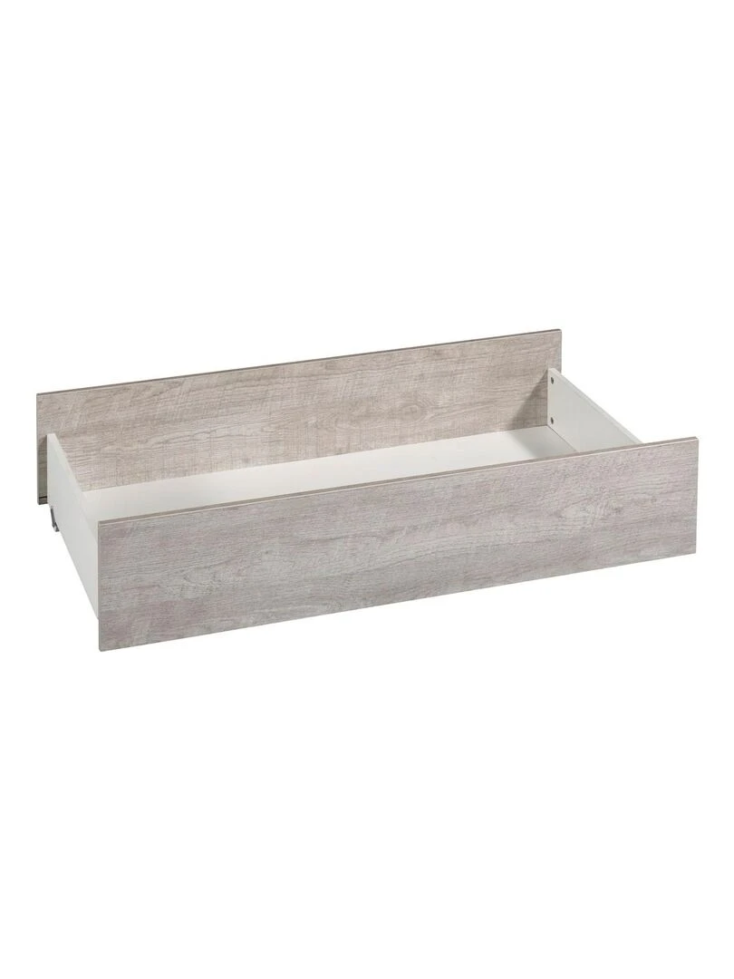 Tiroir de lit évolutif en bois blanc SAUTHON Blanc