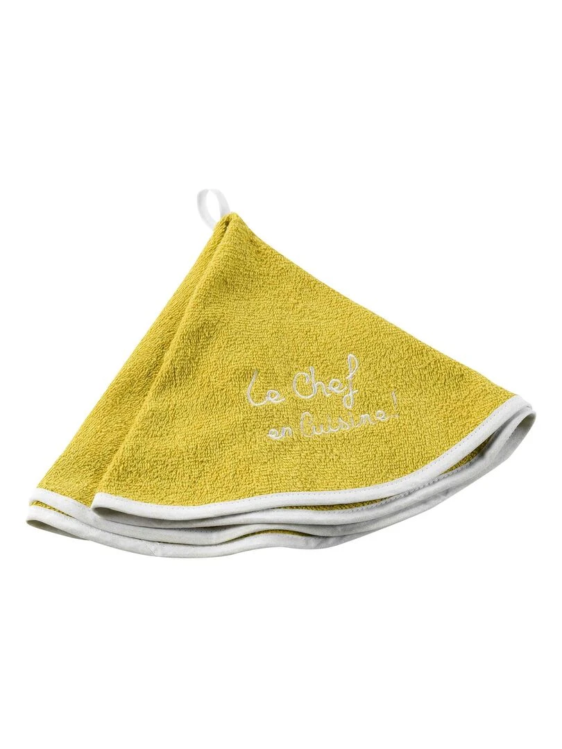 Essuie main torchon Le chef en cuisine Beige