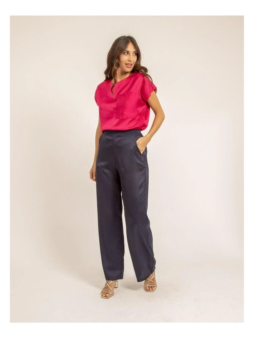 Pantalon fluide EDUARDA   Noir