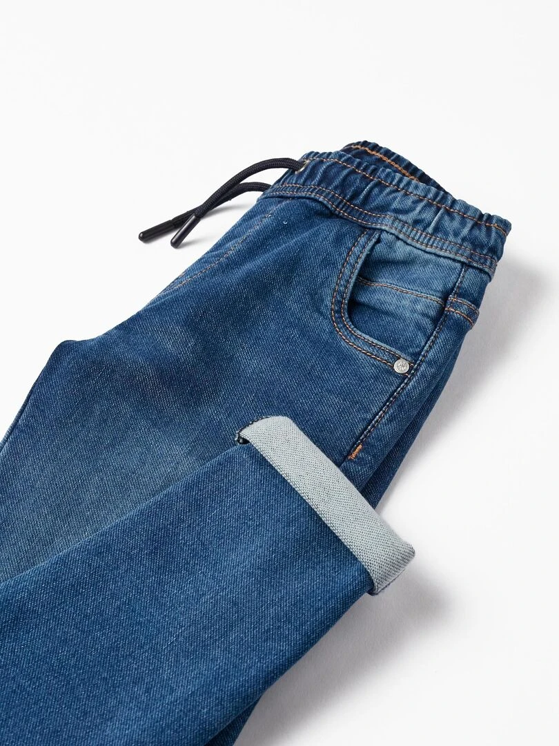 Pantalon de sport en jean pour garçon 'Slim'  NO DRAMA IN THE BAHAMAS   Bleu