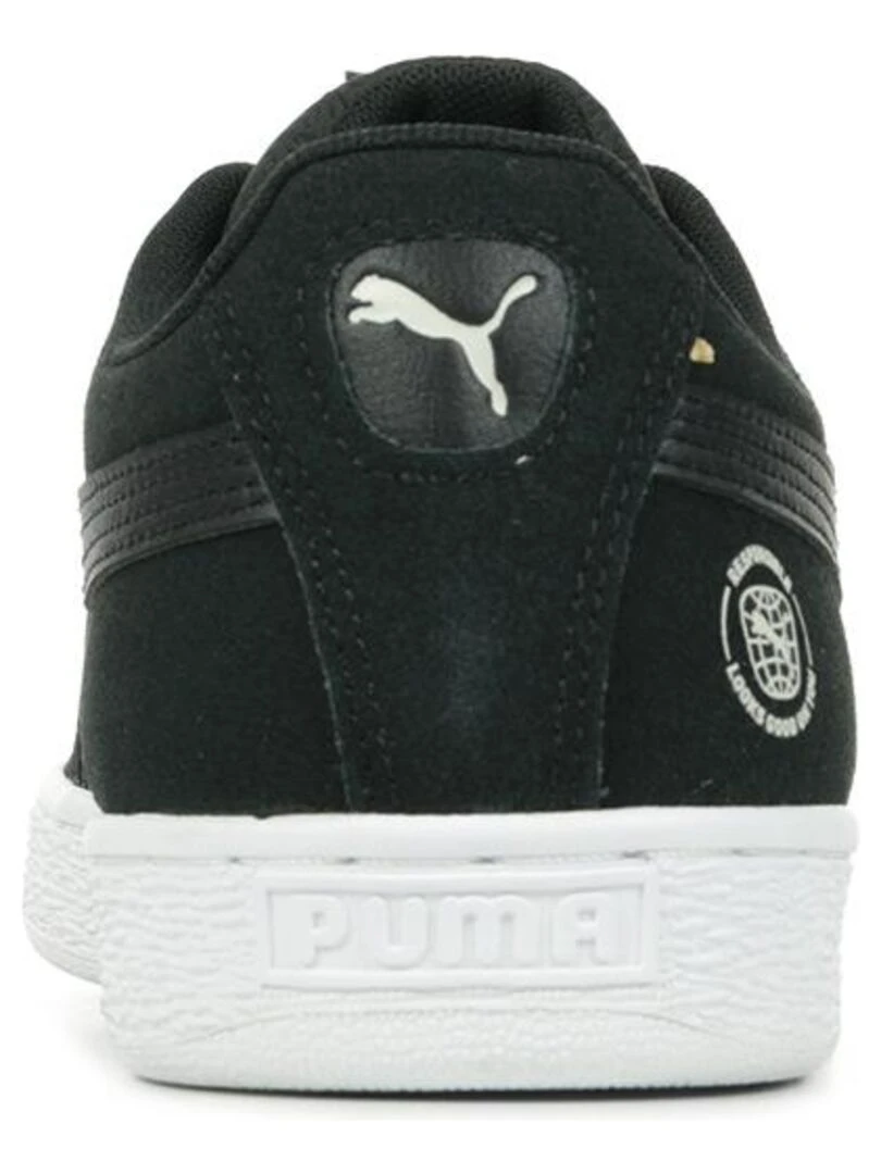 Baskets PUMA Suede Re Style   Noir Blanc