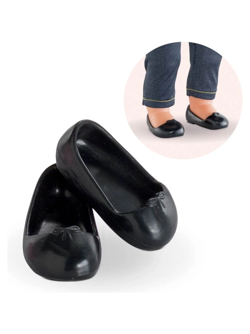 Ballerines Noires pour Poupée Ma Corolle N/A