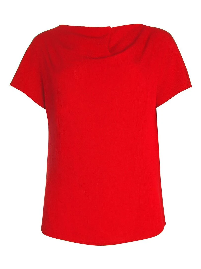 Top manches courtes Nice   Rouge