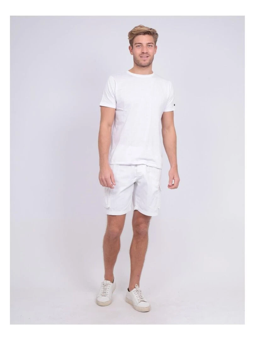 BERMUDA BURT FRENCHY   Blanc