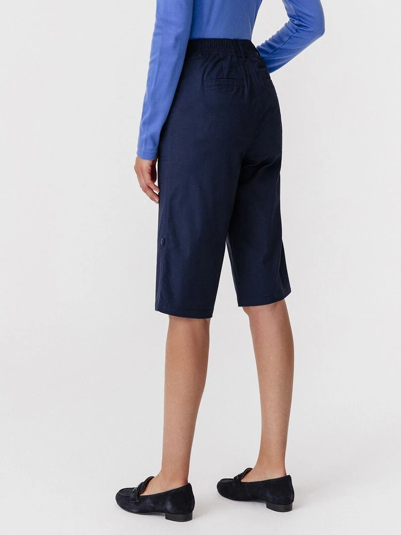 Bermuda transformable   Damart   Bleu marine