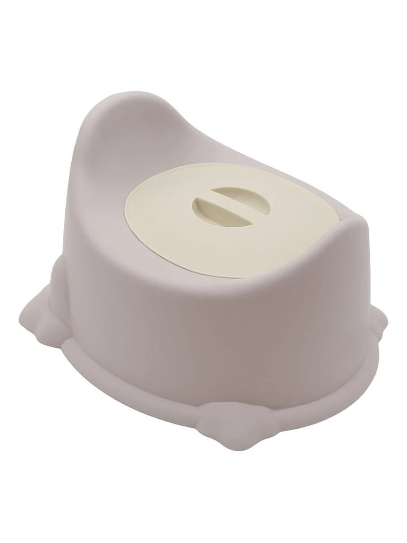 Lot de 2 pots de toilette pour bébé avec couvercle et poignée de transport Monsieur Bébé Rose