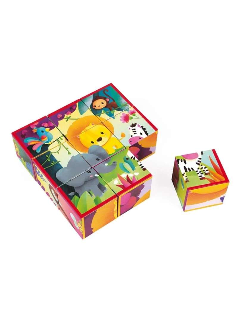 Puzzle cube Kubkid Jungle (9 cubes)   N/A
