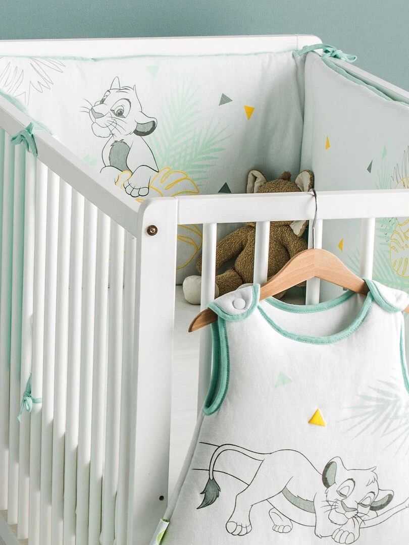 Tour de lit adaptable Disney Roi Lion 40x180 cm   Vert