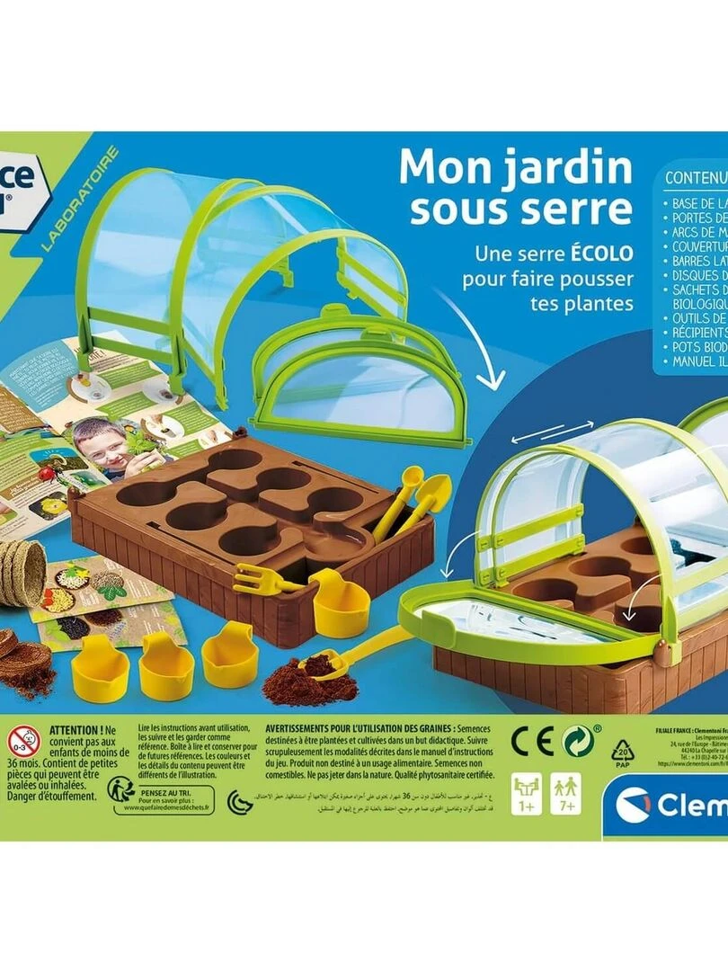 Science et jeu : Play for Future : Mon jardin sous serre   N/A
