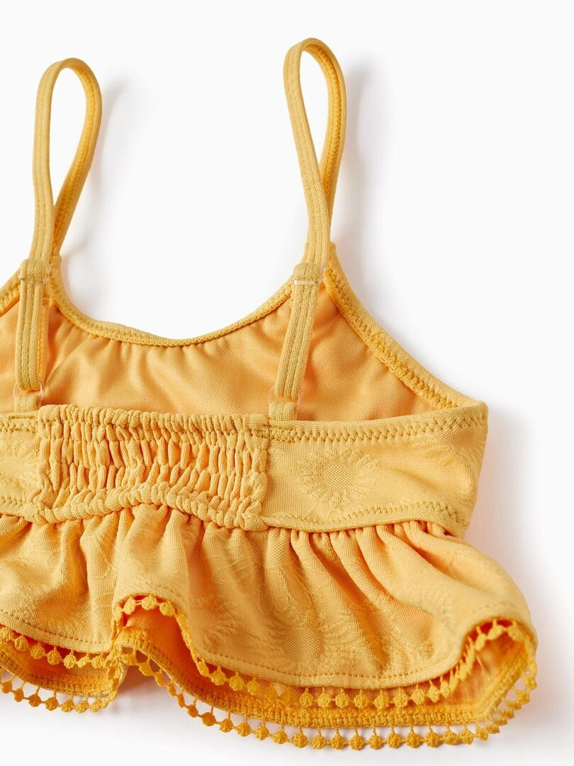 Maillot De Bain Pour Fille 'Tournesol'   Jaune