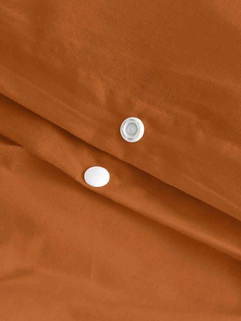 Housse de couette Basic "Happyfriday"   Marron