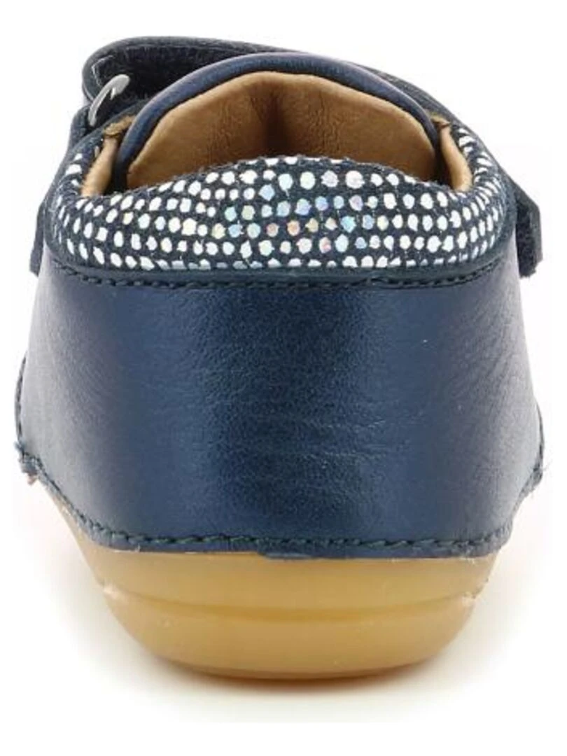 Bottillons Cuir Kimousi   Bleu marine