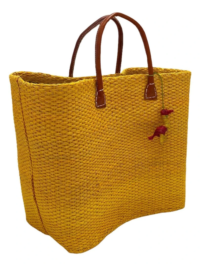 Paniers Tana Safran Jaune