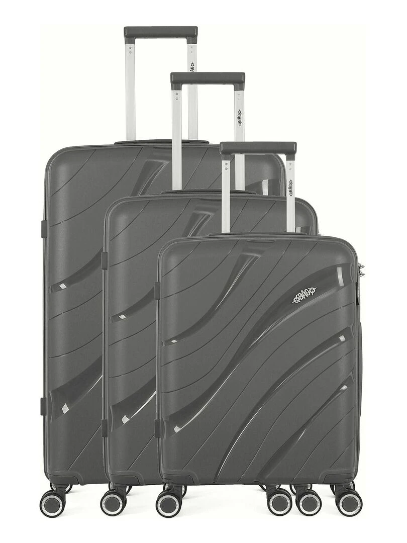 SET DE 3 PERSEE Gris foncé