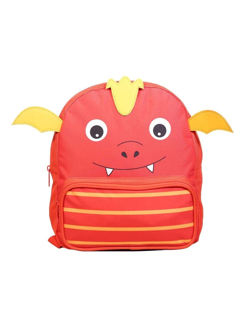 BAGTROTTER Sac à dos gouter maternelle 3D Dragon Kids Rouge Rouge