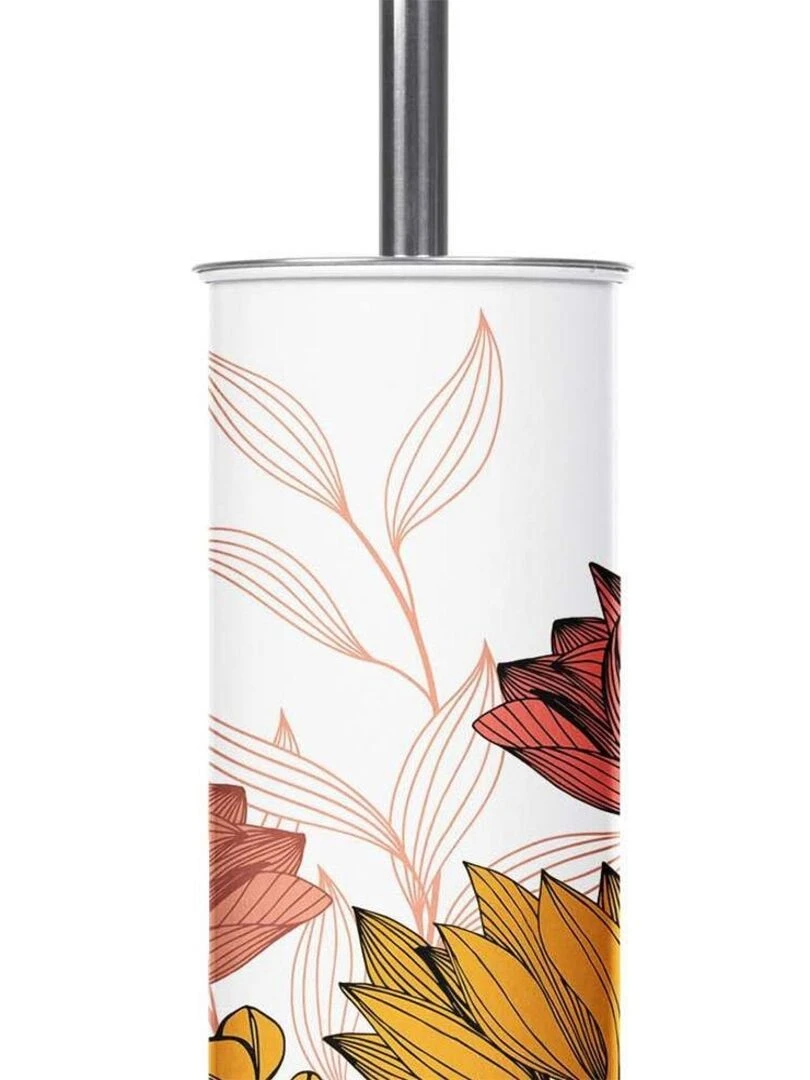 Brosse WC métal Amelina Blanc
