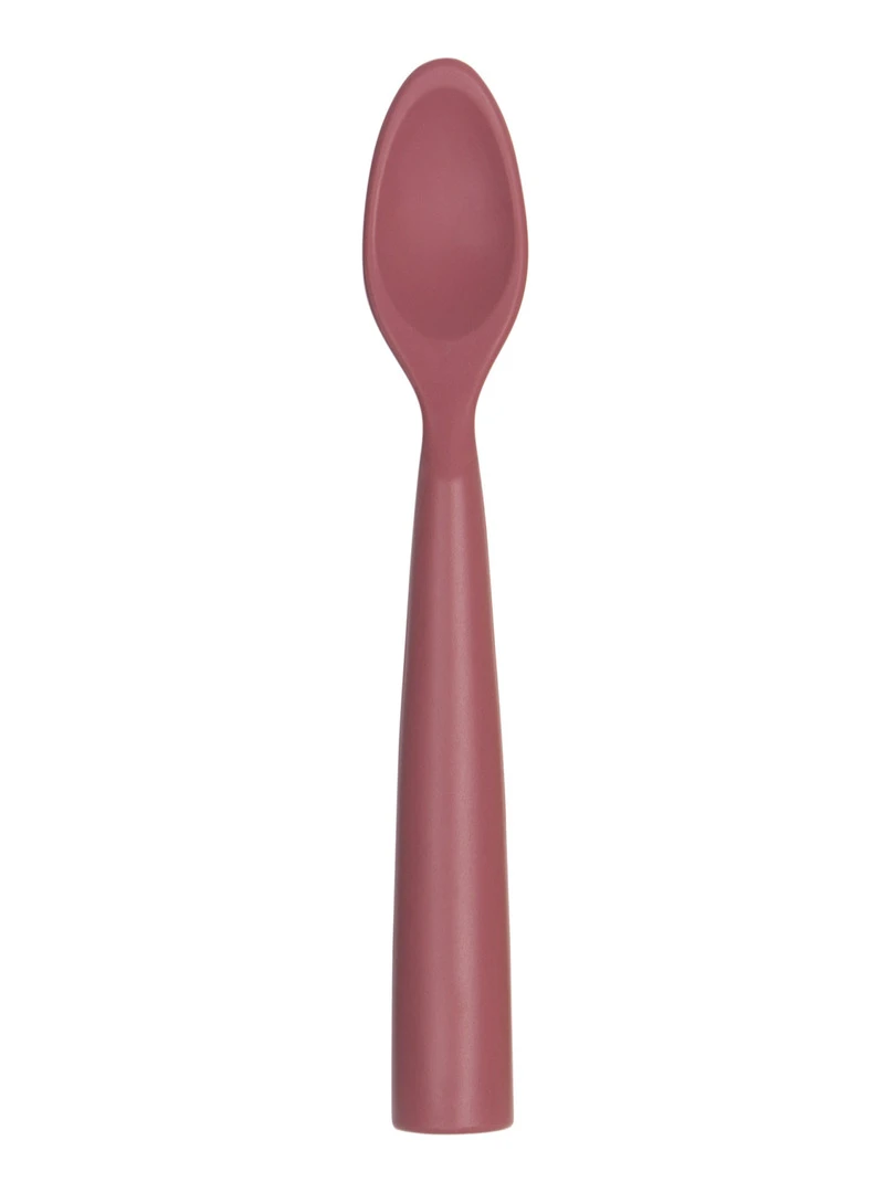Cuillère Bébé En 100% Silicone Marron