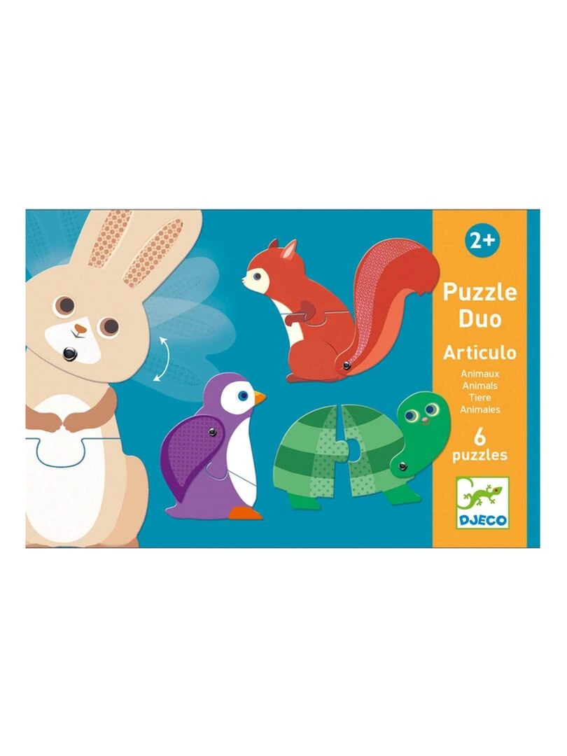 Puzzle duo Articulo Animaux N/A