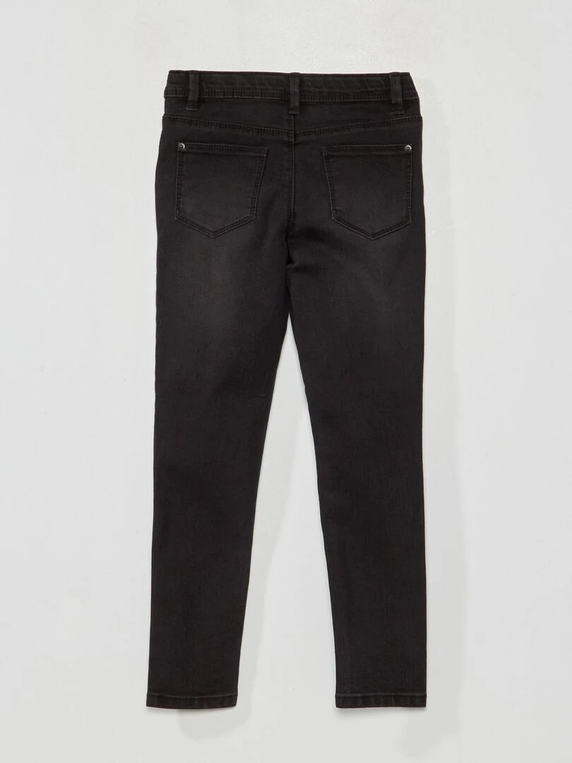 Jean skinny 5 poches Noir