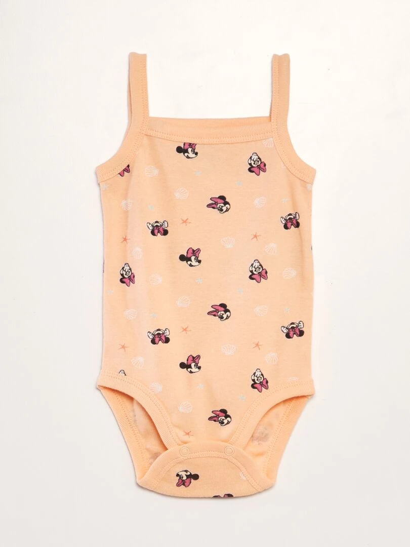 Lot de 2 bodies sans manches 'Disney' 'Minnie'   Rose minnie