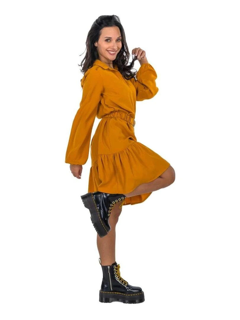 KAPORAL   Robe courte   Jaune