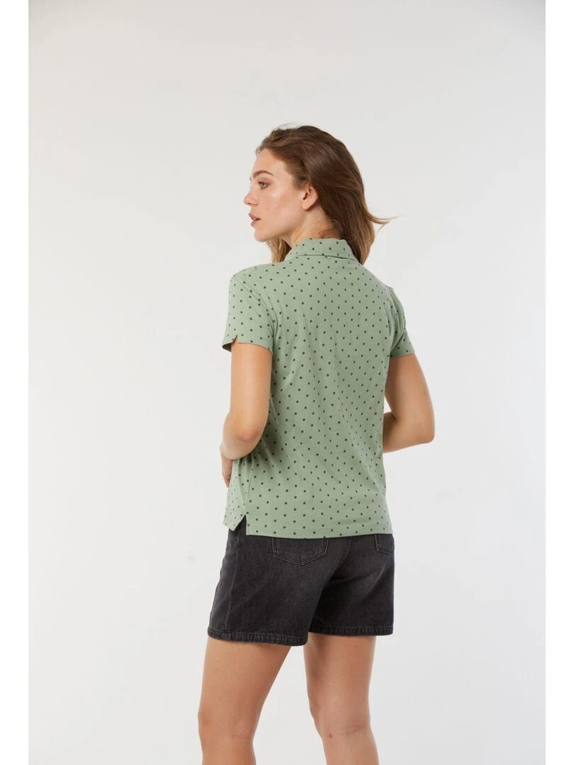 Lee Cooper   Polo manches courtes coton regular BEA   Vert