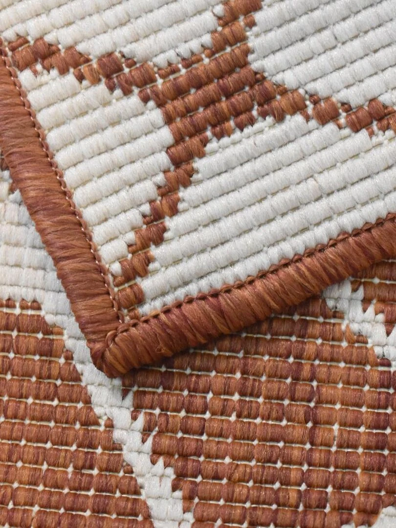 Tapis exterieur EX1 DOR REVERSIBLE OEKO TEX® Marron