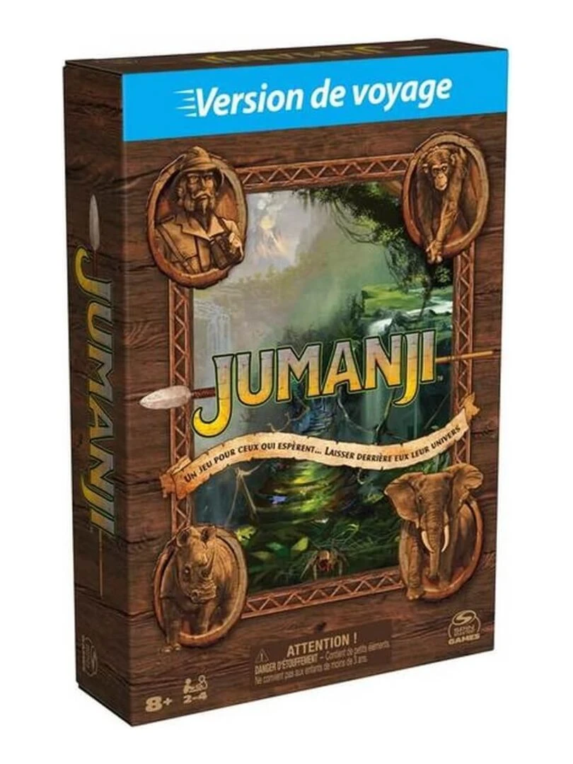 Jeu Jumanji rétro version voyage N/A