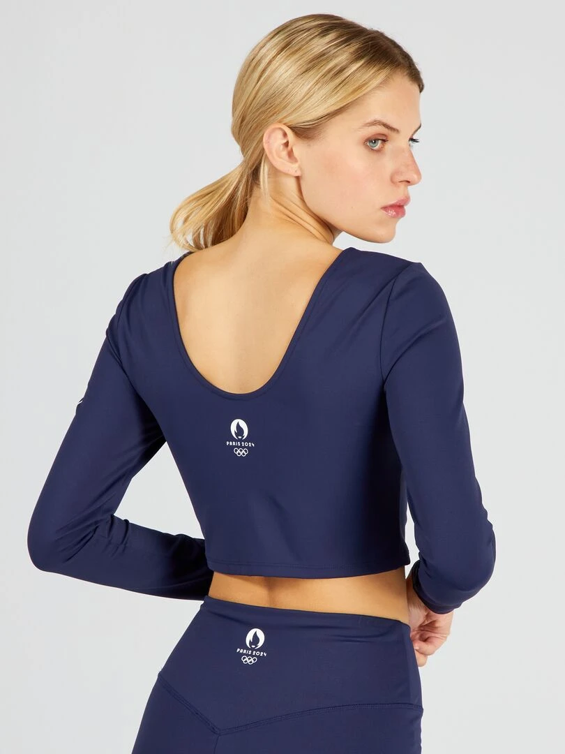 T shirt de sport   Paris 2024   Bleu